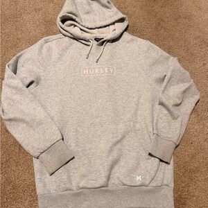 Hurley Light Gray Men's Hoodie